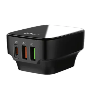 Ładowarka 32W 3 porty USB PD QC Ldnio Q334 black