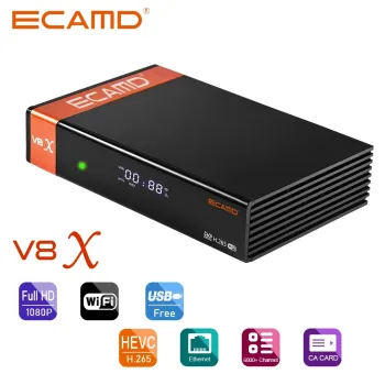 Tuner GTMedia ECAMD V8X DVB-S2/S2X WiFi ver. 2024