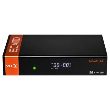 Tuner GTMedia ECAMD V8X DVB-S2/S2X WiFi ver. 2024