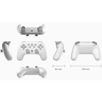 Gamepad kontroler bezprzewodowy BT Homatics czarny
