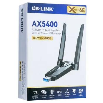 Karta sieciowa USB 3.0 Wi-Fi 6E Tri-Band WNT5400E