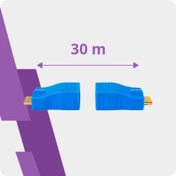 Konwerter HDMI na LAN Spacetronik SPH-HLC6 Eco