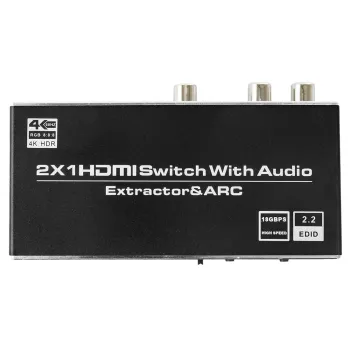 Extractor 2x HDMI-HDMI + Audio ARC 4K SPH-SAE07