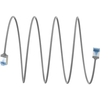 Kabel LAN Patchcord CAT 6A EXTRA FLEX szary 2m