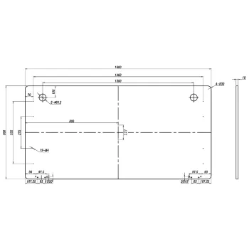 Blat do biurka/stołu Spacetronik 160x80 czarny