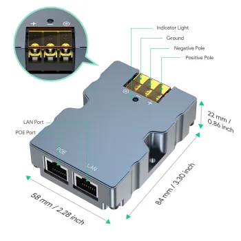 PoE Power Adapter Starlink Spacetronik SP-LC34