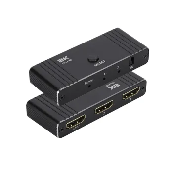 Dwukierunkowy Switch 2x1 8K HDMI 2.1 Spacetronik