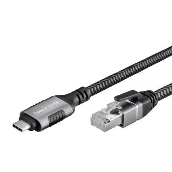 Karta sieciowa USB-C Gigabit, kabel adapter 10m