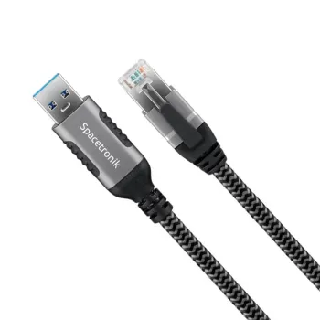 Karta sieciowa USB-A Gigabit, kabel adapter 10m