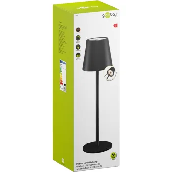 Lampa biurkowa nocna LED Goobay czarna