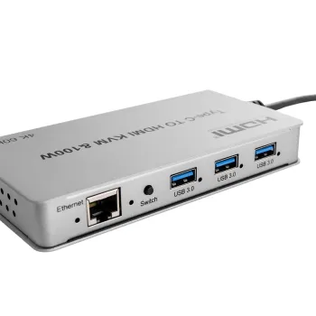 Adapter USB-C do HDMI KVM 100W 4K 60Hz SPU-M17