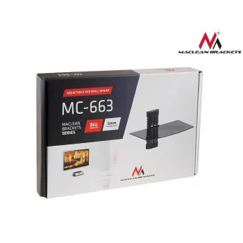Półka DVD/tuner/RTV Maclean MC-663 (1 poziom)
