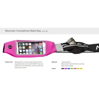 Mountain Waist Bag MOC pink Sportowa saszetka Tel.