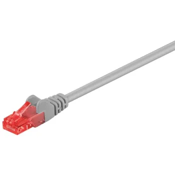 Kabel LAN Patchcord CAT 6 U/UTP szary 0,5m