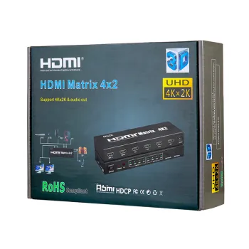 Matrix HDMI 4/2 Spacetronik SPH-M42 4K