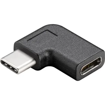 Adapter kątowy USB-C gniazdo-wtyk PŁASKI Goobay
