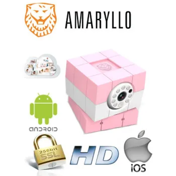 Kamera AMARYLLO iBabi Plus różowa