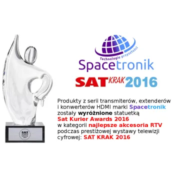 Bezprzewodowy transmiter HDMI Spacetronik SPH-W15M