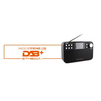 Radio cyfrowe GTMedia Z3B FM DAB+ BT 2,4