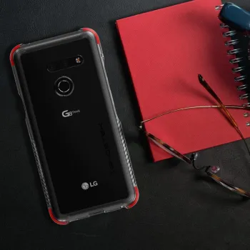 Etui Covert 3 LG G8 przezroczysty