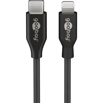 Kabel USB-C - Apple Lightning Goobay Czarny 0,5m