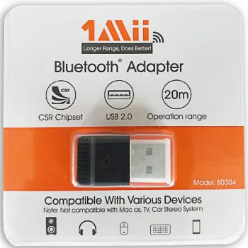 B04 Adapter Bluetooth 4.0 USB 1Mii EDR Windows