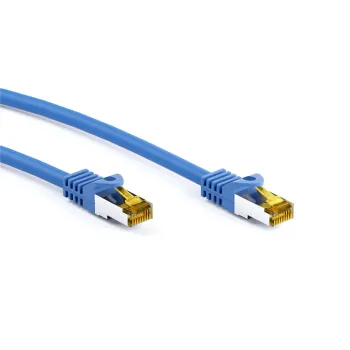 Kabel LAN Patchcord CAT 7 S/FTP niebieski - 20m