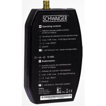 Miernik sygnału Schwaiger SF 9002 HD + akumulator
