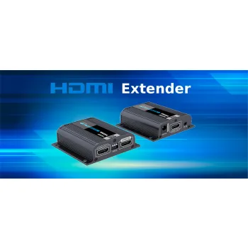 Konwerter HDMI naLAN Spacetronik SPH-HLC6 EDID PoE