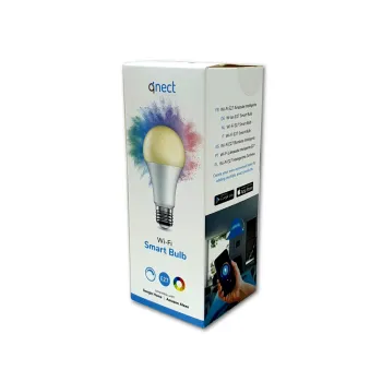Inteligentna żarówka WiFi Qnect QN-WB01 E27 RGB