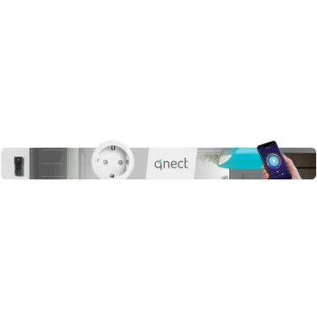 Gniazdo sieciowe Qnect WiFi QN-WP01