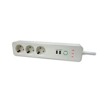 Smart listwa sieciowa z USB Qnect WiFi QN-WP03
