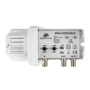 Wzmacniacz VHF/UHF Spacetronik SPA-IV25U30X2 LTE