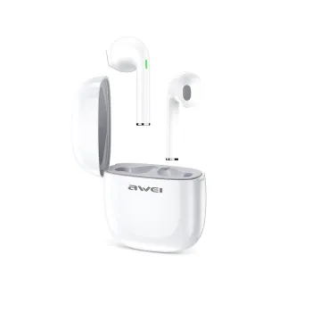 Słuchawki bezprzewodowe AWEI T28 Bluetooth 5.0 WHT