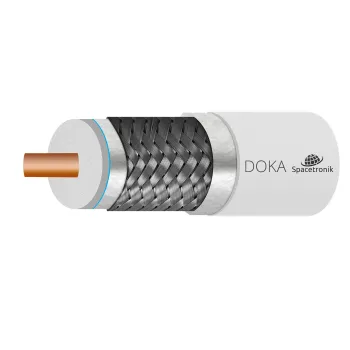 Kabel RG6 Spacetronik DOKA 4K 113 CU Trishield 250
