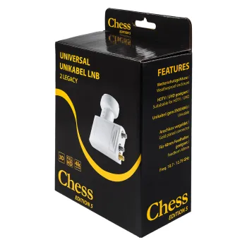 LNB Unicable Quad CHESS 5 Edition + TWIN Legacy