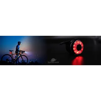 Lampka rowerowa tylna z RGB BL-Q1