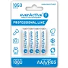 Akumulatorki AAA / R03 Ni-MH everActive 1050mAh Proffesional Line (box 4 szt.)
