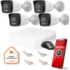 Zestaw monitoringu Hilook by Hikvision 4 kamer IPCAM-B4-30DL 4MPx