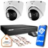 Zestaw monitoringu IP 2 kamer FullHD EZ-IP by Dahua pełna kontrola Twojego domu