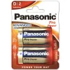 Bateria D / LR20 PANASONIC PRO POWER (blister 2 szt.)
