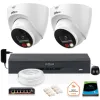 ZESTAW 2 Kamery IP Dahua 8mpx IPC-HDW1839T-A-IL-0280B-S6 + DYSK 1TB