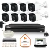 Zestaw monitoringu IP DAHUA 8 kamer IPC-HFW1439TL1-A-IL 4Mpx