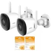 Zestaw 2 kamer IP Imou Bullet 2C 4MP IPC-F42P i 2 chmur Imou Protect