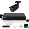 Zestaw monitoringu IP DAHUA kamera IPC-HFW2849S-S-IL-0280B-BLACK 8MPX