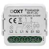 Moduł OXT mini przekaźnik 2 obwody WiFi TUYA