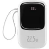 Powerbank Baseus Qpow Digital Display PPQD060302 20000mAh 22,5W PD QC USB-A USB-C + KABEL USB-C