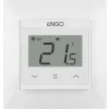 ENGO Controls E55-W - Regulator temperatury do ramki 55x55, 230V, biały, Internetowy, Wi-Fi