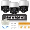 Zestaw monitoringu Imou 3 kamery obrotowe IPC-S21FAP 2MPx PoE