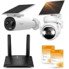 Zestaw kamer solarnych Imou Cell PT i 3C AIO 3MPx